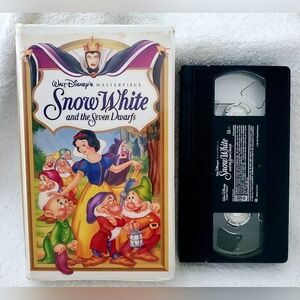Snow White And The Seven Dwarfs Masterpiece Collection VHS Tape Disney 1994